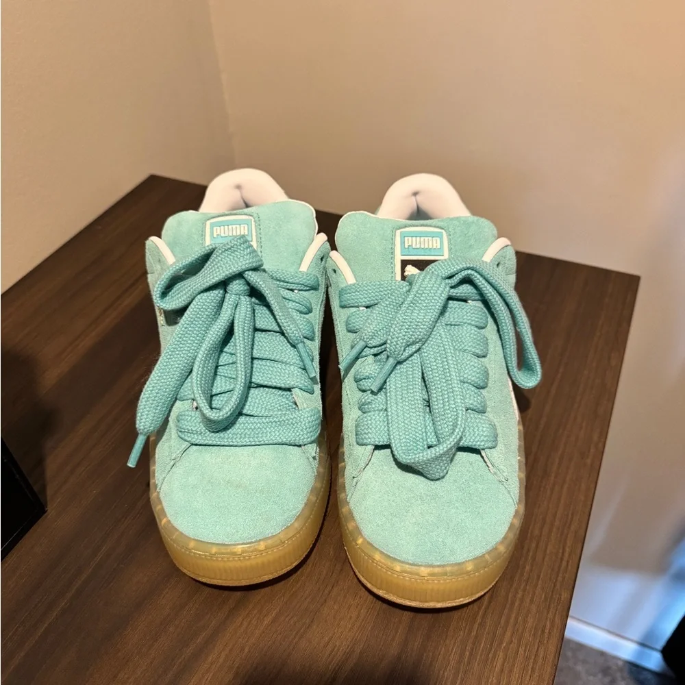 Puma Suede XL in Aquatic, size 9M/10W - Picture 1 of 8